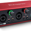 Focusrite Scarlett 2i2 (3rd Gen) USB Audio Interface with Pro Tools