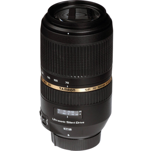 Tamron 70-300mm SP f-4-5.6 Di VC USD Lens for Nikon with BIM
