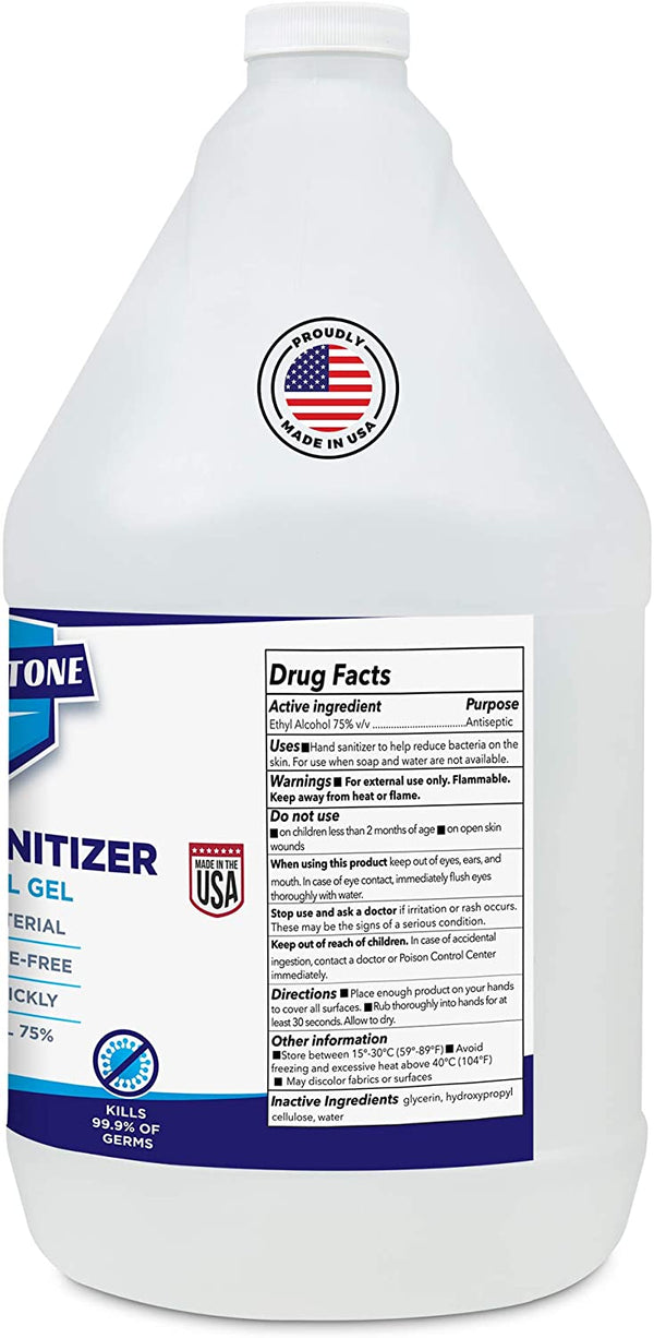 RHINESTONE Hand Sanitizer Gel, 1 US Gallon (128 Oz.) Refill Bottle