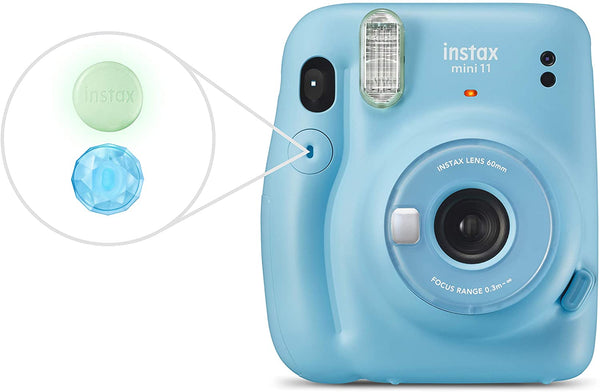 Fujifilm Instax Mini 11 Instant Camera - Sky Blue