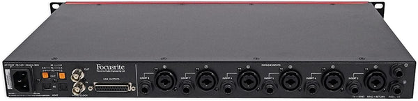 Focusrite Clarett OctoPre with 8 Air-Enabled Mic Pres and 8 Analog Inputs, 8-Channel 24-Bit/192kHz A-D/D-A