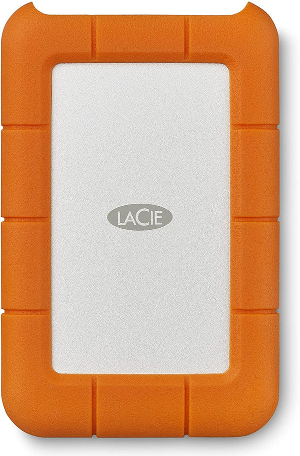LaCie Rugged 2TB USB-C and USB 3.0 Portable Hard Drive