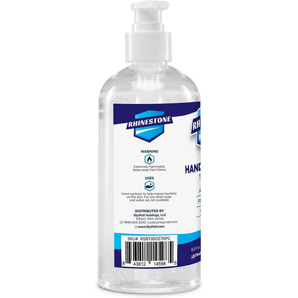 Gel Hand Sanitizer 75% Ethyl Alcohol 16.9 Fl. OZ w/ Pump - Made in USA