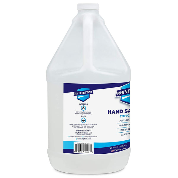 Gel Hand Sanitizer 75% Ethyl Alcohol Gallon - Made in USA