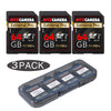 Ritz Gear Extreme Performance 64GB 90/45 MB/S U3 Class-10 SDHC Memory Card 3 Pack