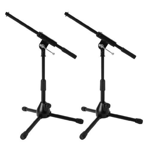 Ultimate Support JS-MCFB50 Low-Profile Mic Stand with Fixed-length Boom with Adjustable Height of 16