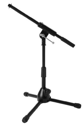 Ultimate Support JS-MCFB50 Low-Profile Mic Stand with Fixed-length Boom with Adjustable Height of 16