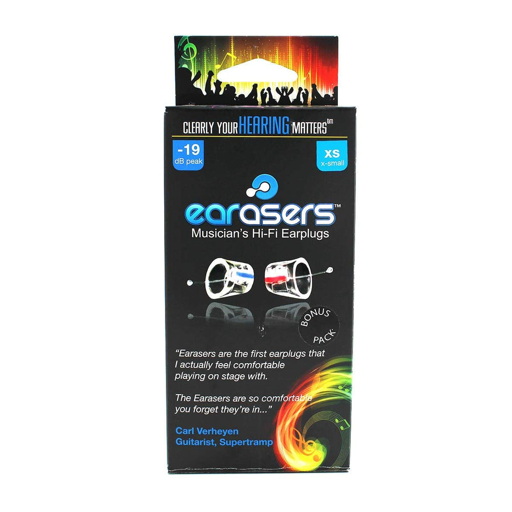 Earasers Musicians Ear Plugs X-Small