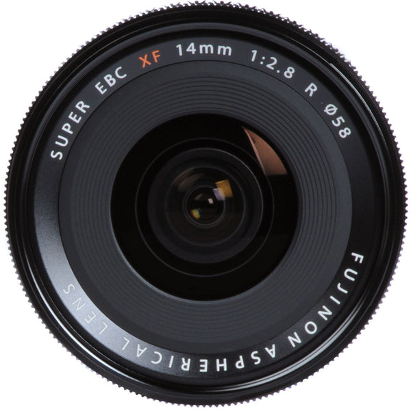 FujiFilm Fujinon XF 14mm f-2.8 R Prime Lens (Black)