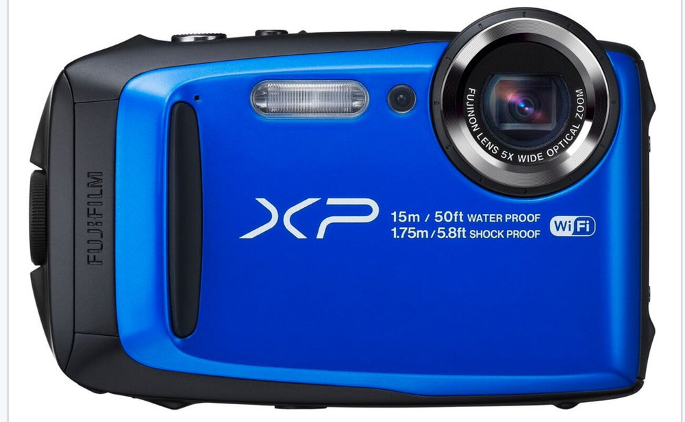 FujiFilm FinePix XP90 Waterproof Digital Camera (Blue)