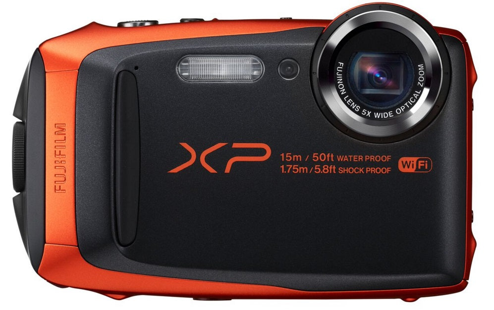 FujiFilm FinePix XP90 Waterproof Digital Camera (Orange)
