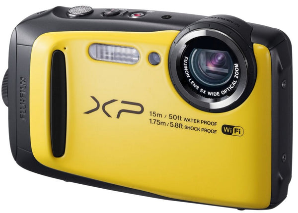 FujiFilm FinePix XP90 Waterproof Digital Camera (Yellow)