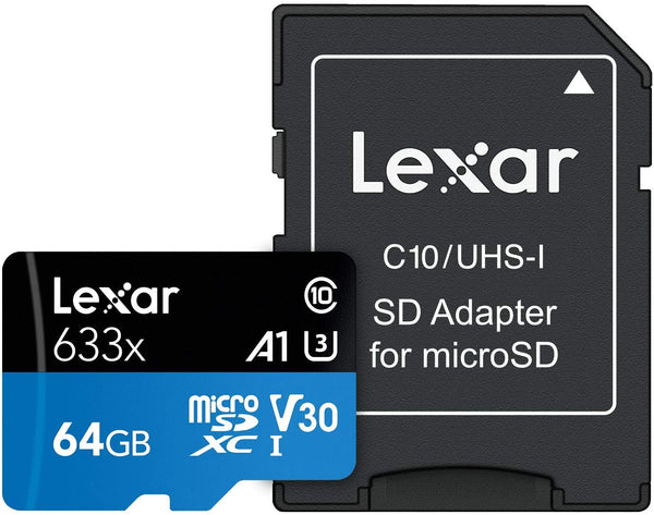 GoPro HERO 8 Black 4K Waterproof Action Camera with Lexar 633x 64GB Memory Card [Black Friday]