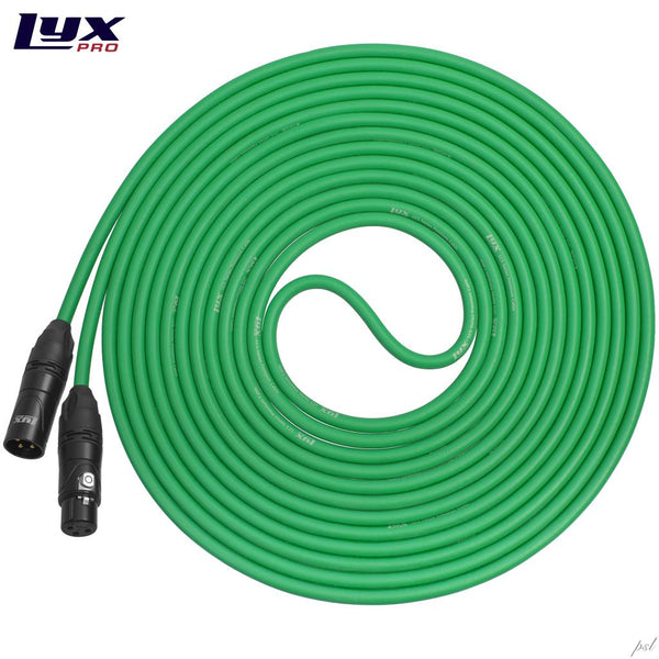LyxPro LCS Premium Series XLR Microphone Cable for Professional Microphones and Devices