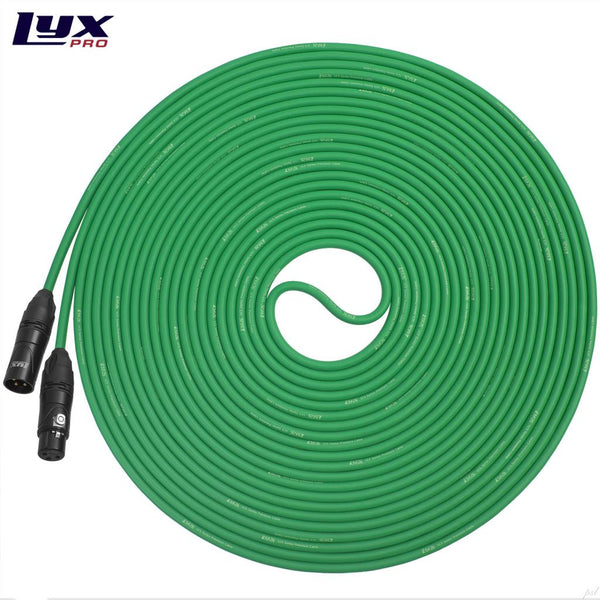 LyxPro LCS Premium Series XLR Microphone Cable for Professional Microphones and Devices