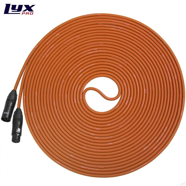 LyxPro LCS Premium Series XLR Microphone Cable for Professional Microphones and Devices