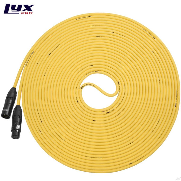 LyxPro LCS Premium Series XLR Microphone Cable for Professional Microphones and Devices