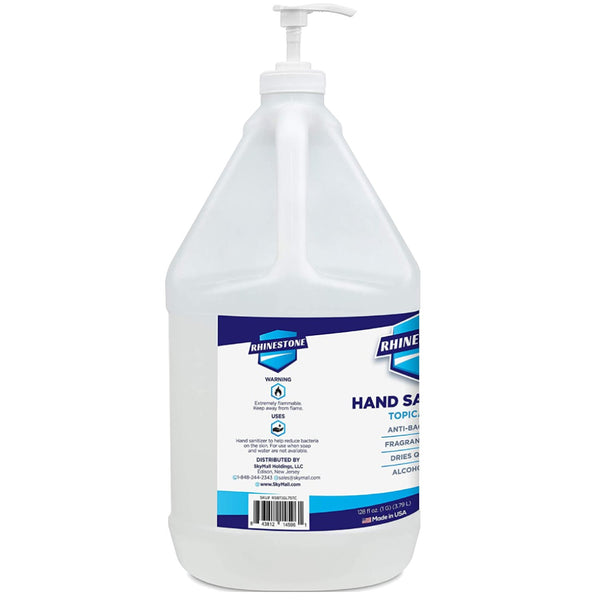 Gel Hand Sanitizer 75% Ethyl Alcohol Gallon w/ Pump - Made in USA