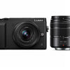 Panasonic LUMIX GX85 Camera with 12-32mm and 45-150mm Lenses (Black)