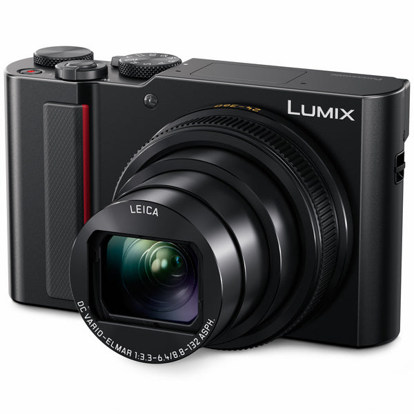 Panasonic LUMIX ZS200 Camera with 24-360mm F-3.3-6.4 LEICA DC Lens (Black)
