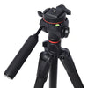 Ritz Gear 60" Tall Deluxe Tripod with Pan Head and 3 Leg Sections with Flip Locks