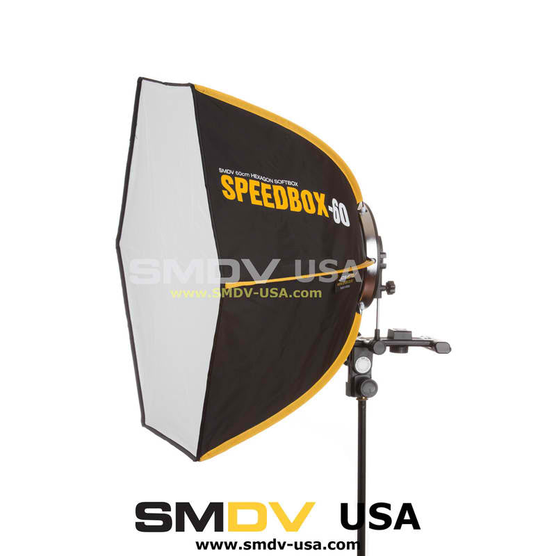 SMDV SPEEDBOX-S60 - Professional 24-Inch (60cm) Hexagonal Softbox