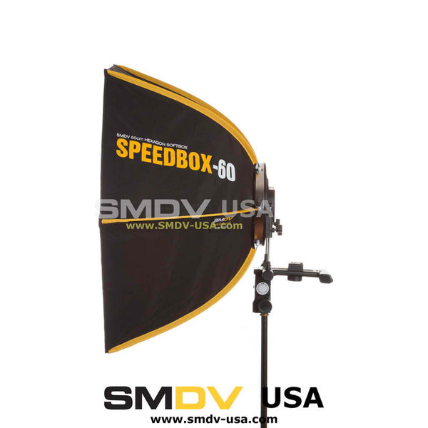 SMDV SPEEDBOX-S60 - Professional 24-Inch (60cm) Hexagonal Softbox