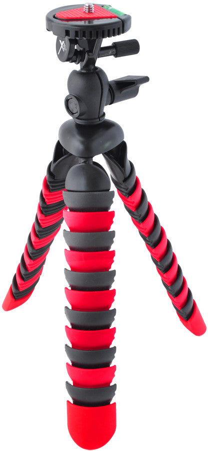 Xit 12” Flexible Tripod (Red)