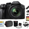 Panasonic Lumix FZ300 4K Camera with 8 Essential Accessories