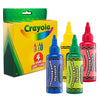 Crayola Hand Sanitizer for Kids, Pack of 4 Antibacterial Gel Bottles, 2 fl oz/ea
