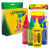 Crayola Kids Hand Sanitizer Gel, (4-Pack) 2 oz ea., 4 Colorful Holders Included.