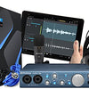 Presonus AudioBox iTwo USB 2.0 Recording Bundle with Interface, Headphones, Microphone and Studio One software, PC/Mac/iOS-2 Mic Pres