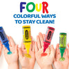 Crayola Kids Hand Sanitizer Gel, (8-Pack) 2 oz ea., 4 Colorful Holders Included.