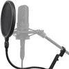 PreSonus Eris E3.5 2-Way Active Powered Studio Monitor Studio Pair, Microphone Stand, Pop Filter, Studio Microphone/XLR Cable, 2 TS Instrument Cables