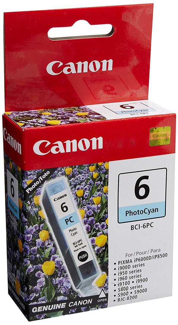 Canon BCI-6PC Photo Cyan Ink Tank