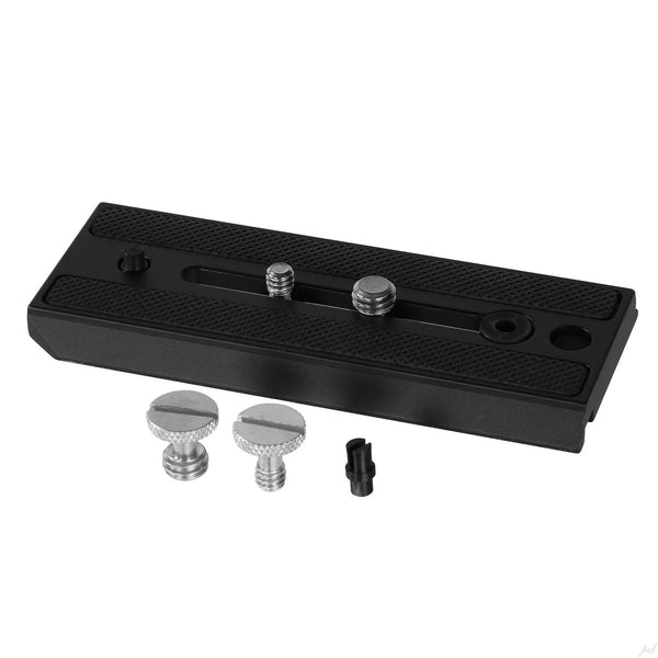 Ivation 2 Replacement Quick Release Plates for Manfrotto Tripod Heads