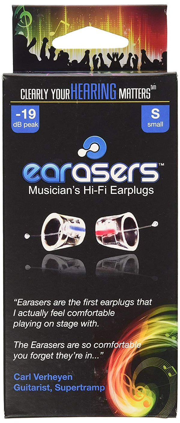 Earasers Musicians Ear Plugs Small