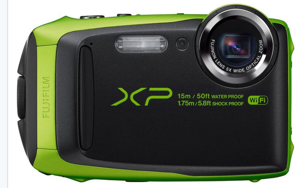 FujiFilm FinePix XP90 Waterproof Digital Camera (Lime Green)