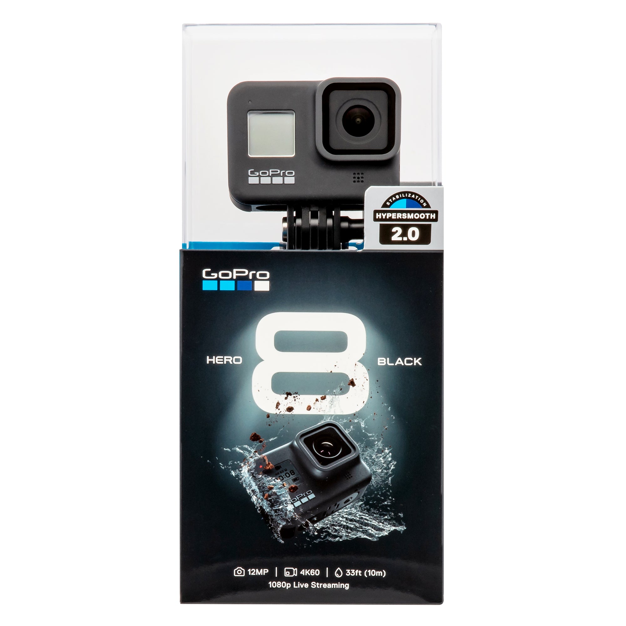 GoPro HERO 8 Black 4K Waterproof Action Camera with Lexar 633x 