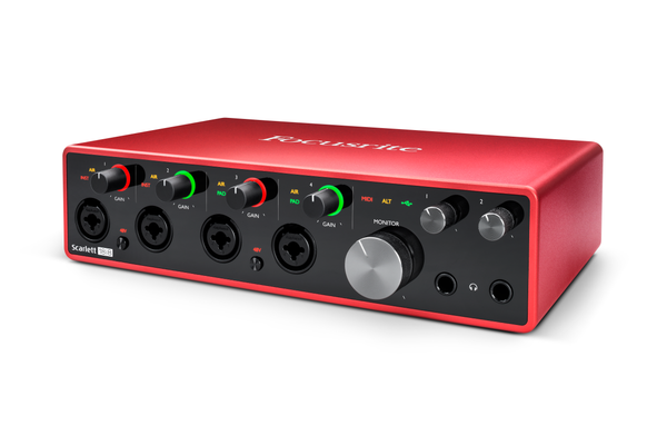 Focusrite Scarlett 18i8 (3rd Gen) USB Audio Interface with Pro Tools | First