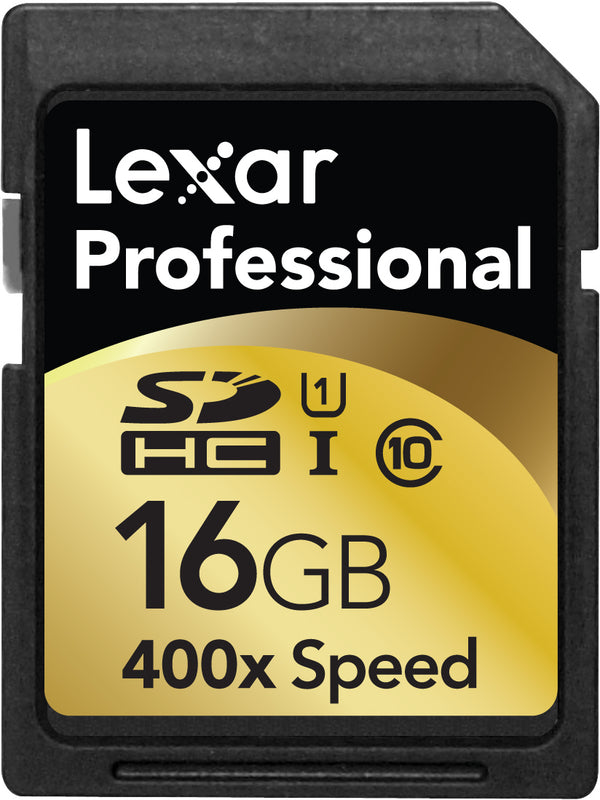 Lexar Professional 400x SDHC UHS-I  2-Pack 16GB